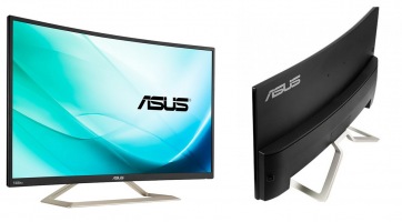 Hajlított gamer monitorral bővít az ASUS