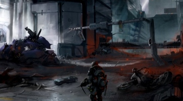 Halo 3: ODST: Koncepciós rajzok
