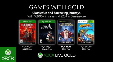 Harmatgyenge lesz a novemberi Games With Gold