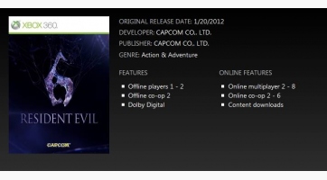 Resident Evil 6