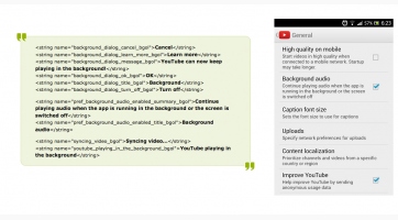 Háttérben és működik majd az androidos YouTube alkalmazás