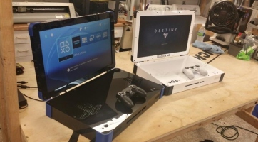 Házilag készített PS4 Laptop