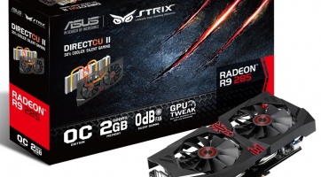 Hivatalosan is bemutatkozott az ASUS Radeon R9 285 Strix