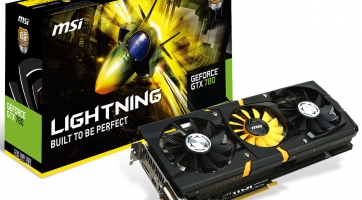 Hivatalosan is itt az MSI GTX 780 Lightning