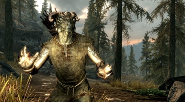 Hivatalosan is Kinect támogatást kap a Skyrim