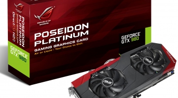 Hivatalosan is megérkezett az ASUS GTX 980 Poseidon Platinum