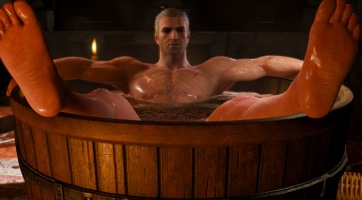 Hogy a fürdőző Geralt szobor csak áprilisi tréfa? Lehet, de ettől még létezik!