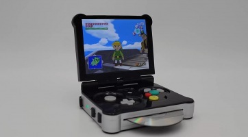 Hordozható GameCube konzolt készített egy rajongó