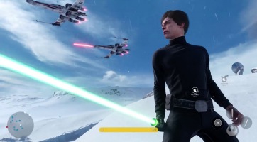 Így harcol Luke Skywalker a Star Wars: Battlefront-ban