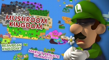 Így nézne ki a Super Mario világtérképe
