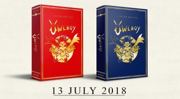 Ilyen csinos dobozos kiadást kap PS4-en és Nintendo Switch-en az Owlboy