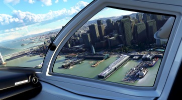 Ilyen csodálatos látványban lesz részük a pilótáknak a Microsoft Flight Simulator-ban