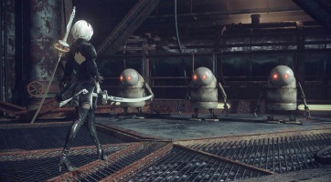 Ímhol egy kis ízelítő a NieR: Automata PS4 Pro-s változatából