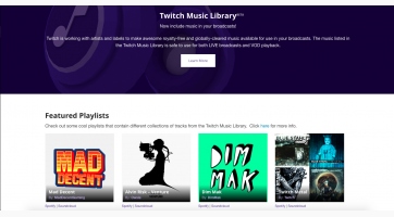 Ingyenes zenei készlettel várja a streamelőket a Twitch