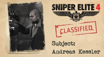 Ismerkedj meg a Sniper Elite 4 egyik célpontjával, Andreas Kesslerrel