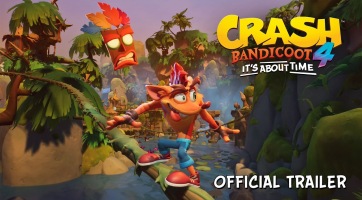 Itt a Crash Bandicoot 4: It's About Time első gameplay-e, ami több mint lélegzetelállító