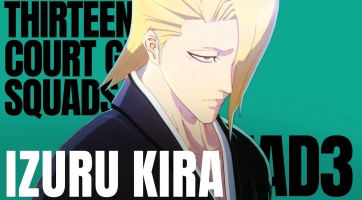 Izuru Kira is bemutatkozott a Bleach: Rebirth of Souls-hoz