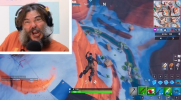 Jack Black az új videójában kifigurázta a Fortnite-streamereket