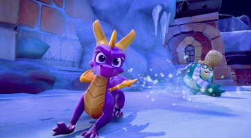 Jeges hangulat uralkodik a Spyro Reignited Trilogy legújabb gameplay videóján