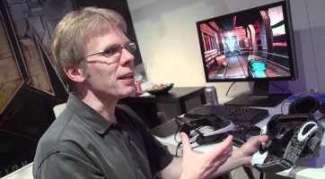 John Carmack az Oculus Rift-en dolgozik