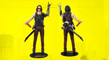 Johnny Silverhand a sztárja ezeknek a szuper Cyberpunk 2077 figuráknak