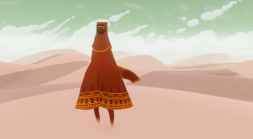 Journey: ez bizony csinosan fest PS4-en is (gameplay)