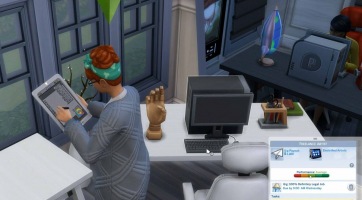 Jövő héttől már otthon is dolgozhatunk a The Sims 4-ben