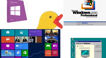 Júniusban a Windows 8 alulmaradt a Windows 2000-hez képest