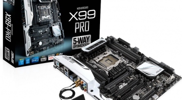 Kapható az ASUS középkategóriás X99-es alaplapja