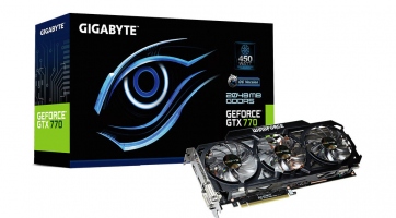 Képeken a Gigabyte túlhajtott GTX 770-es gyorsítója