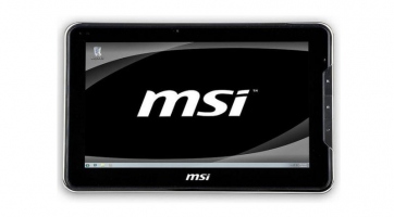 Képeken az MSI készülő WindPad 100-as táblagépe