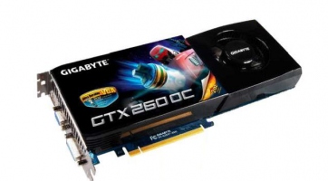 Készül a Gigabyte legújabb GeForce GTX 260 kártyája