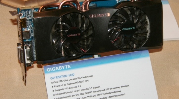 Készül a Gigabyte legújabb HD 5870-es gyorsítója
