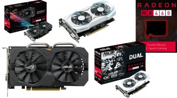 Két RX 460-as modellel indít az ASUS