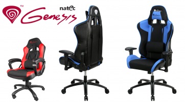 Két új gamer székkel készül a Genesis