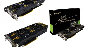 Két GeForce GTX 780 Ti modellt mutott be a PNY