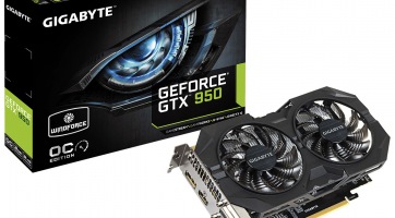 Két GTX 950-es kártyával indít a Gigabyte