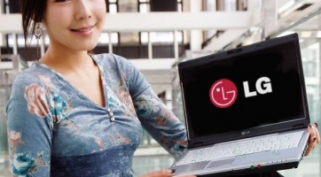 Kisméretű LG laptop 160 GB-os hibrid merevlemezzel