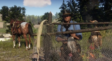 Kiszivárgott egy nyúlfarknyi Red Dead Redemption 2 gameplay felvétel