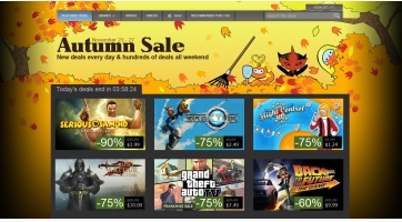 Kiszivárgott a Steam őszi és téli akcióinak dátuma
