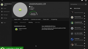 Kiszivárgott néhány kép a Windows 10 Xbox alkalmazásáról