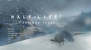 Kiszivárgott a Half Life 2: Episode Three menüképernyője?