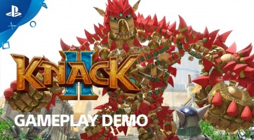 Knack 2 E3 20017 gameplay videó