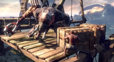 Kratos elefántembert szelídít a God of War: Ascension trailerek egyikében