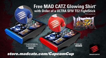 Különleges Street Fighter V kontrolleren dolgozik a Mad Catz és a Capcom