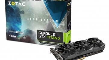 Különleges TITAN-X érkezik a Zotac műhelyéből