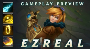 League of Legends: Ezrealt is újragondolják a játékban