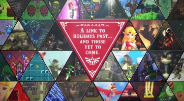 Legendás új évet kíván karácsonyi üdvözlőjében a Nintendo
