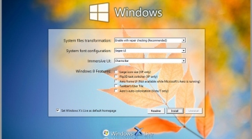 Letölthető a Windows 8 Transformation Pack 6.0