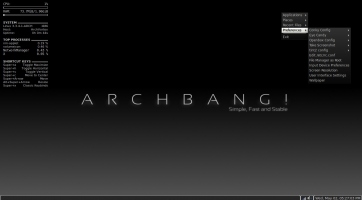 Letölthető az ArchBang Linux legfrissebb kiadása